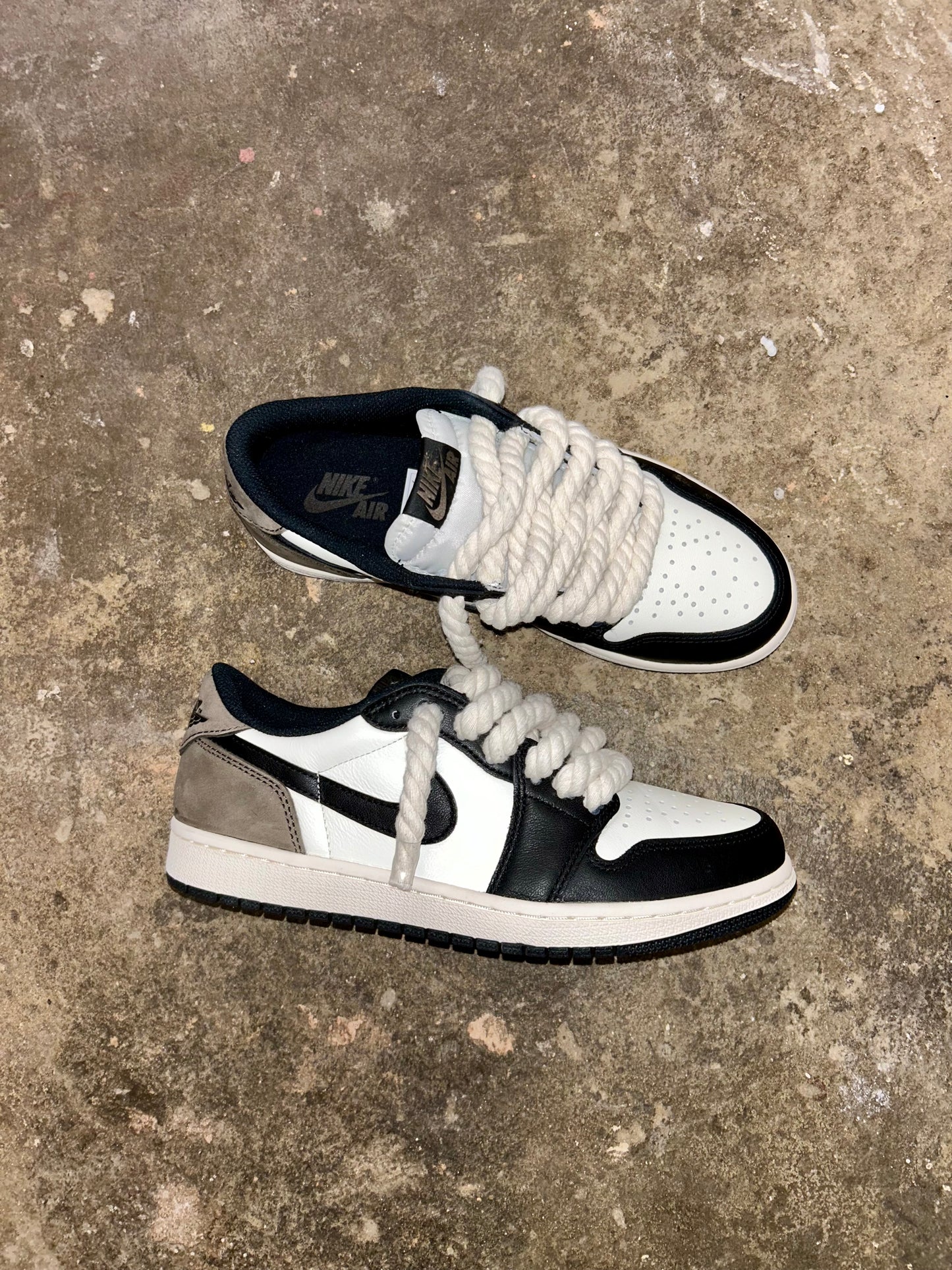 cactus jack “mocha” rope lace J1