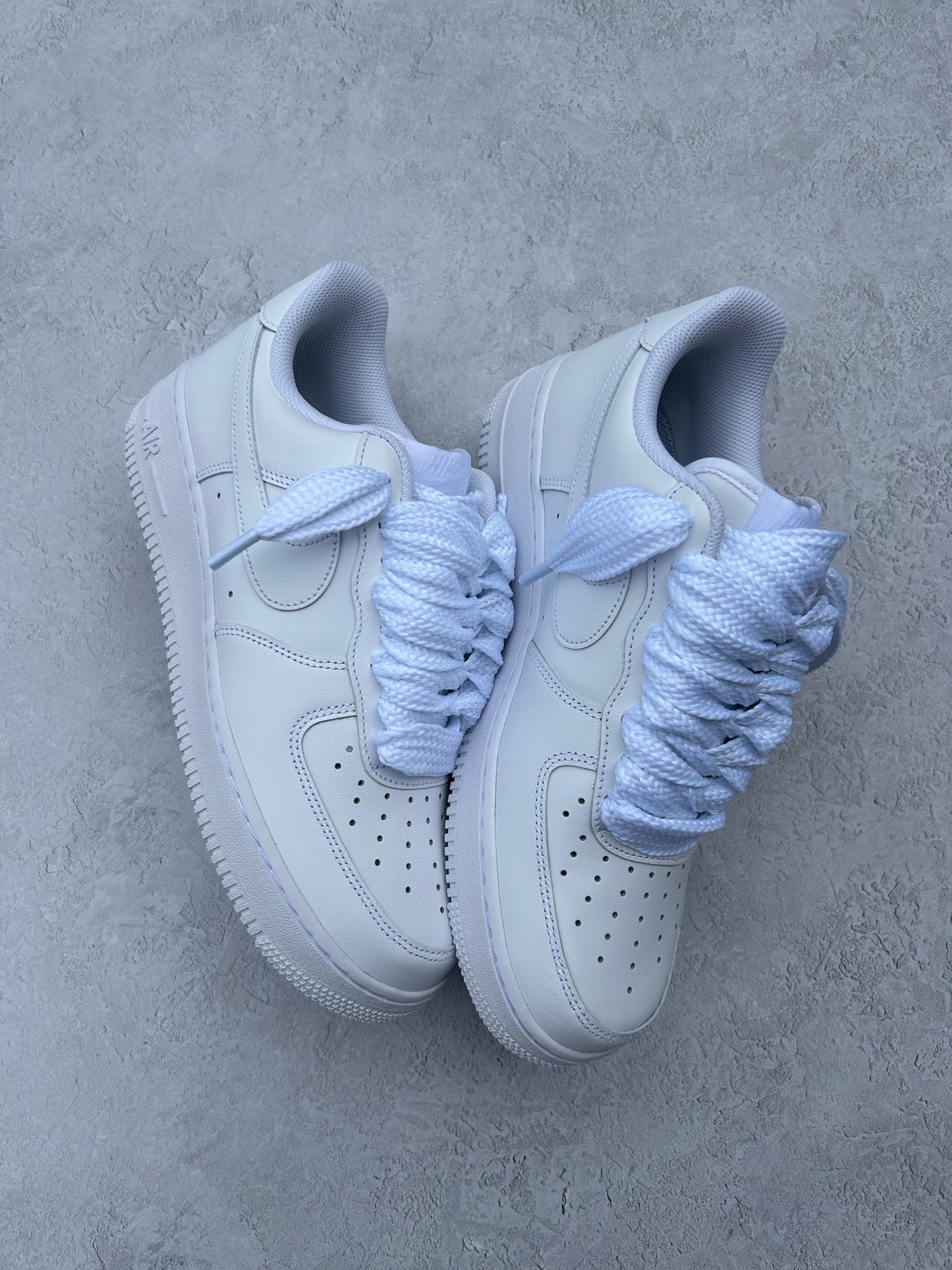 "optic white" white thick lace