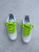 "sLime green" rope lace