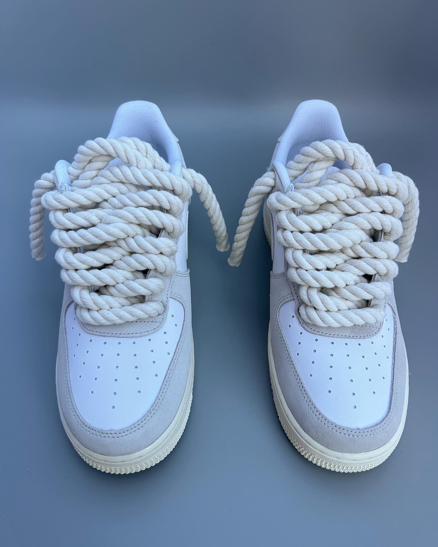 "stone/tan" rope lace