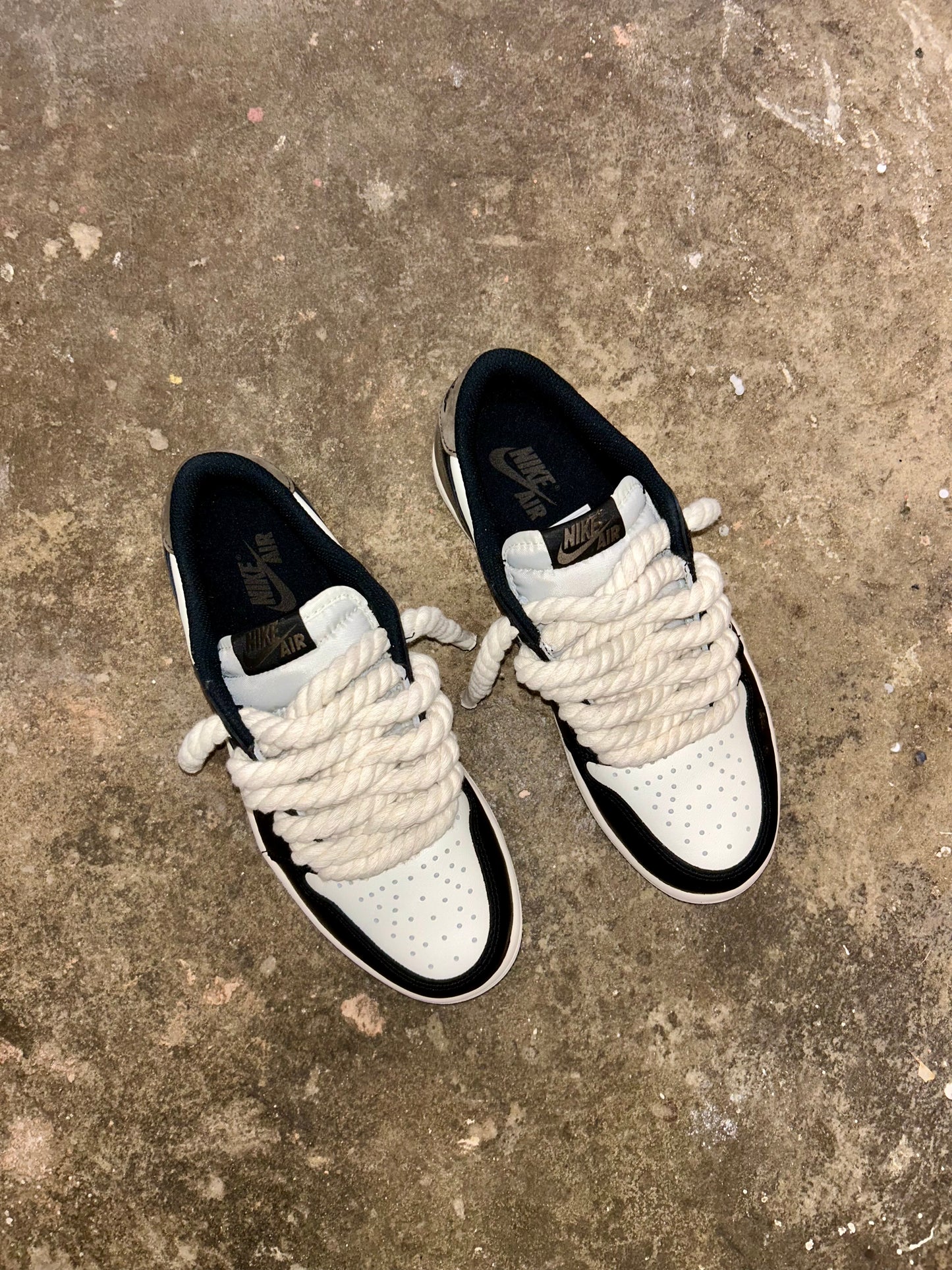 cactus jack “mocha” rope lace J1